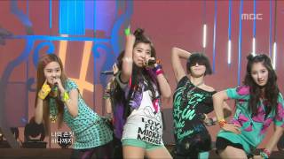 4Minute - Hot Issue, 포미닛 - 핫이슈, Music Core 20090725