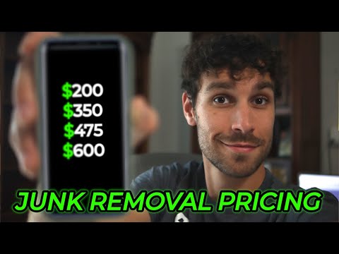 How to price junk removal jobs + Closing a Customer OVER THE PHONE