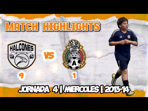 Liga YMCA INVIERNO 2025-2026 Jornada 4Highlights⚡️ & Goals⚽️ Halcones F.C. 2013 🆚 Mexico-A 12/17/25