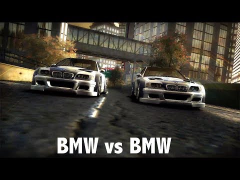 BMW M3 GTR vs. BMW M3 GTR | Need For Speed : Most Wanted