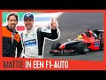 MATTIE RACET IN EEN F1-AUTO // Mattie & Marieke