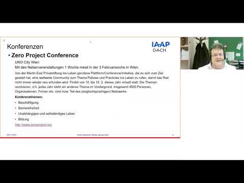 IAAP D-A-CH - Zukunft der digitalen Barrierefreiheit & Community Teil 2 (Do, 28.01.2021)