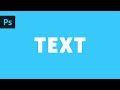 How To Add Text Photoshop Tutorial