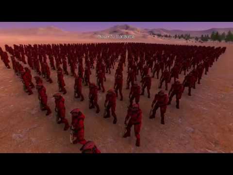 20000 Battle Droid vs 1000 Halo Spartans - Ultimate Epic Battle Simulator
