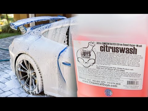 Decontamination Product Series: C1 - Chemical Guys Citrus Wash