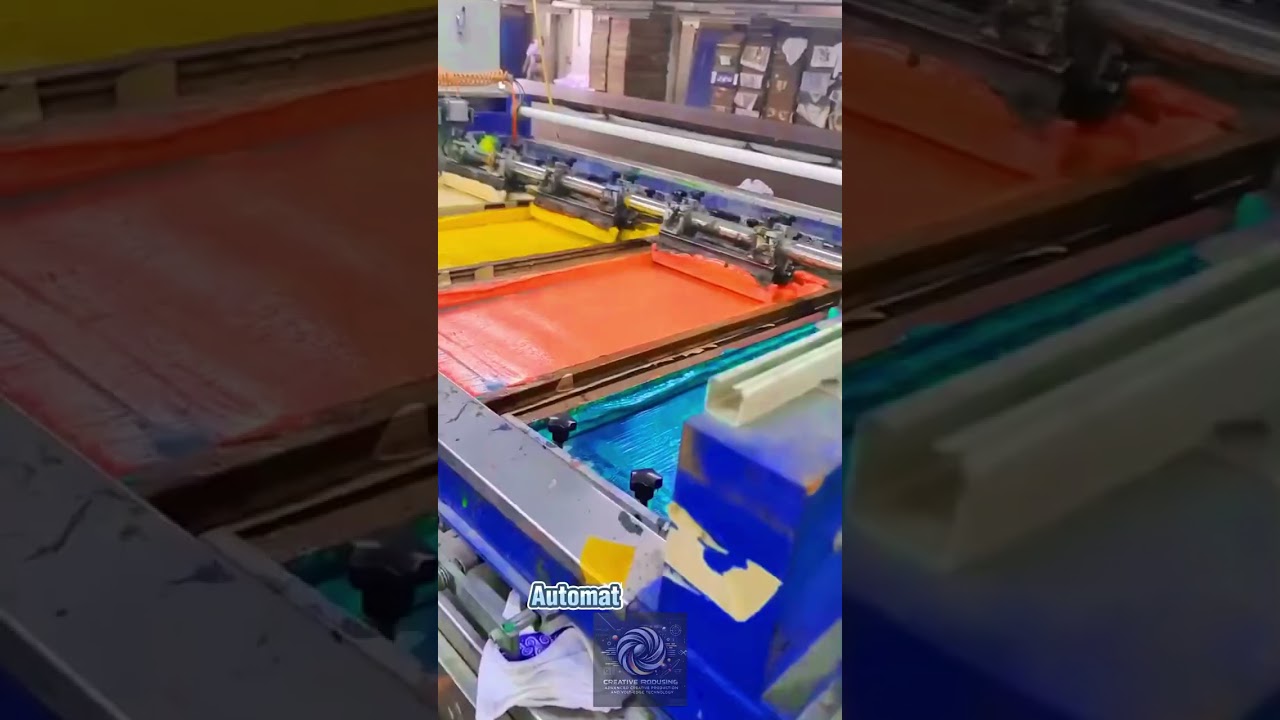 Screen Printing Technology: Automated Machine for High-Precision Printing