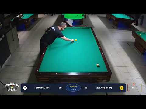 A.QUARTA VS V.VILLACCIO - STECCA - 2024/25 - FINALI 2° TROFEO PALABILIARDO - 22/06/2025