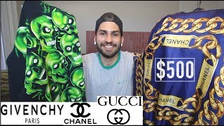 DESIGNER BRANDS FOUND AT THRIFT STORE!! CHANEL, GIVENCHY PARIS, GUCCI, GIUSEPPEi ZANOLI!!