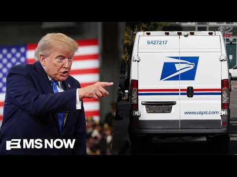 'Democracy dying in broad daylight': Trump order restricting mail ballots unblocked