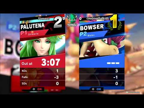 MS 9/12/19 - Sirmeris (Palutena) vs coolmath4kids (Bowser) - Winners quarters - SSBU