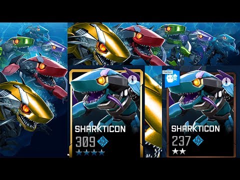 EPIC 4 STAR SHARKTICON RANK UP!🦈  ALL SHARKTICONS UNLOCKED! - TRANSFORMERS : Forged To Fight