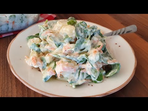5 Minutes To Make This Salad❗️You Will Be Impatient To Eat😍 Practical Recipes