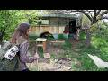 Girl Restores An Abandoned Bus And Spends The Night Alone In The Wild