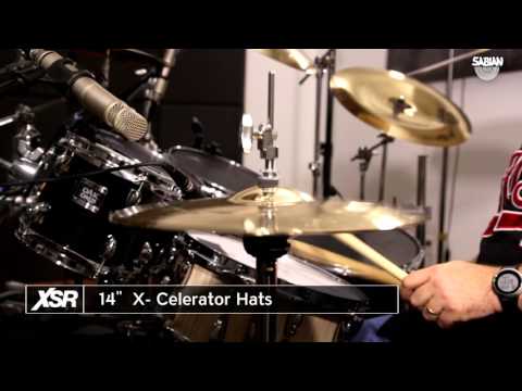 SABIAN 14" XSR X-Celerator Hats