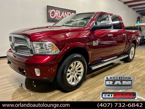 2016 Ram 1500 Crew Cab Laramie Longhorn Pickup 4D 5 1/2 ft