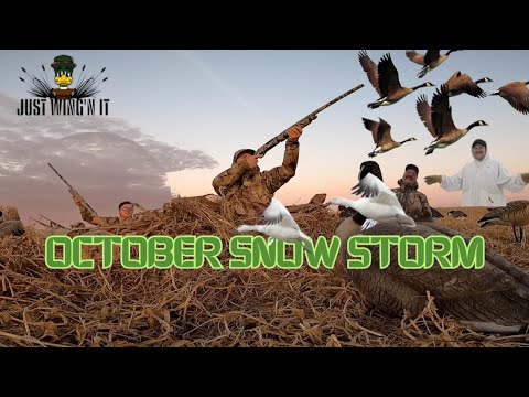 Snow Goose Tsunami! | 'Just Wing'n It' Hits the Jackpot in "Blizzard Hunt!"