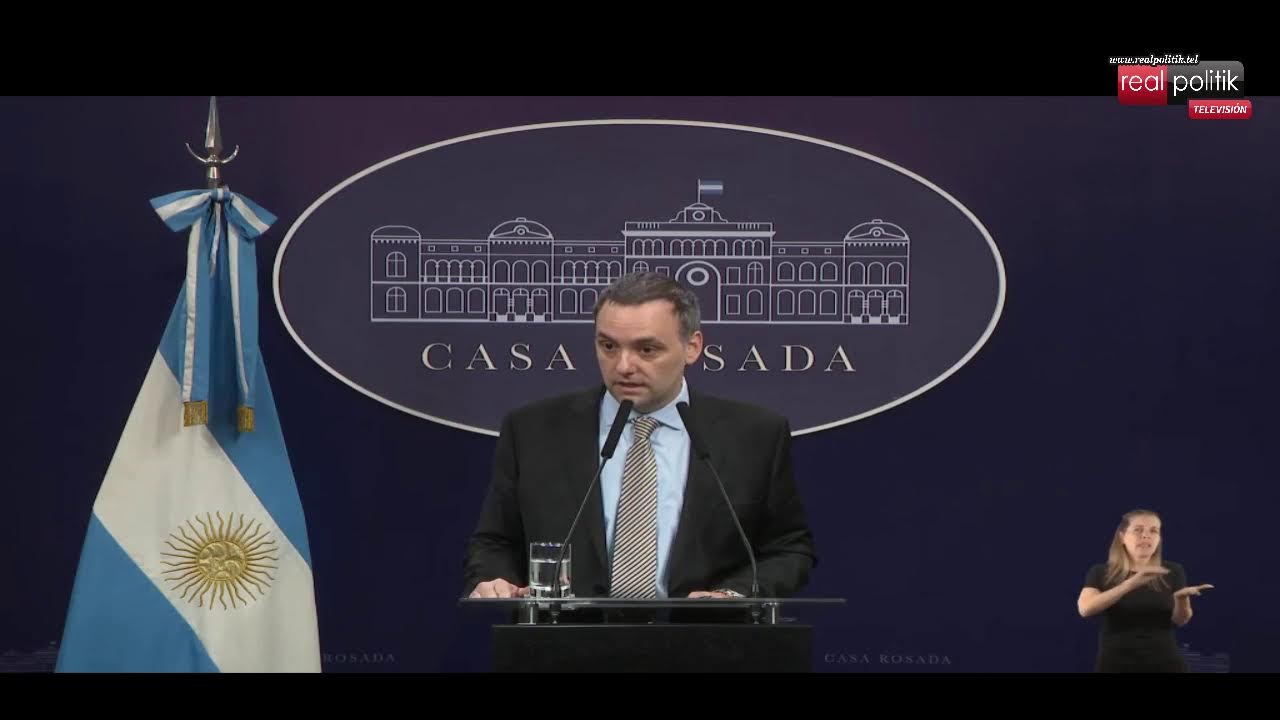 Manuel Adorni: "La situación actual es responsabilidad de décadas de fracaso"