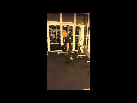 Deadlift: 160 x 10 reps by Anton F. Rønager
