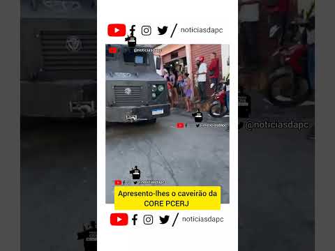 Nas vielas e morros, o caveirão assusta e comanda #policia #policial #pcerj #caveirao #corepcerj #rj