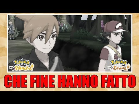 Che Fine Hanno Fatto Rosso E Blu In Pokemon Let'S Go Pikachu E Let'S Go Eevee?
