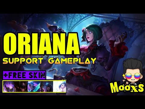 Wild Rift Oriana ft. Oriana Support Challenger Gameplay |Oriana Guide Runes and Combo|| (+Free Skin)