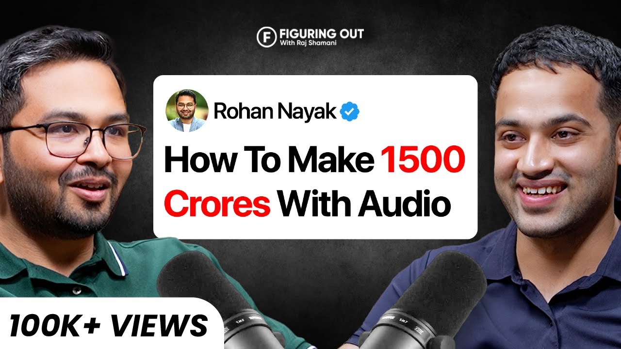₹250 Crore Audio Series, Entertainment Business, Anime & Netflix - Pocket FM | FO251 Raj Shamani