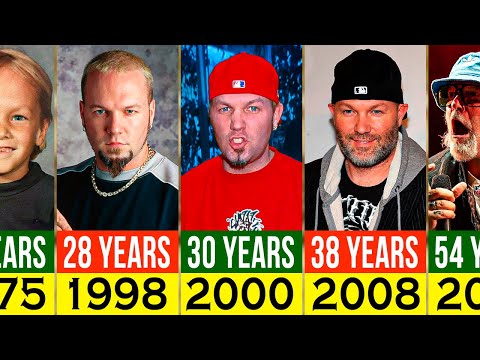 Fred Durst of Limp Bizkit Transformation From 0 to 54 Years Old