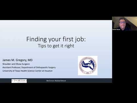 ASES Fellow's Curriculum Series - Securing Your First Job & Contract Negotiations