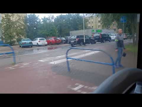 Gdansk Przymorze area view from the bus