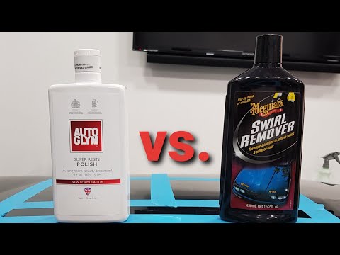 Meguiars Swirl Remover vs AutoGlym Super Resin Polish