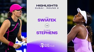 Download lagu Iga Swiatek vs. Sloane Stephens | 2024 Dubai Round 2 | WTA Match Highlights mp3