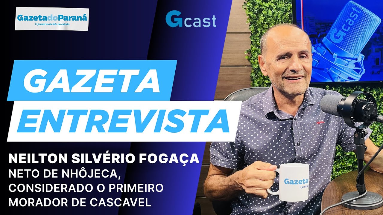 GAZETA ENTREVISTA | História de Cascavel com Neilton Silvério Fogaça