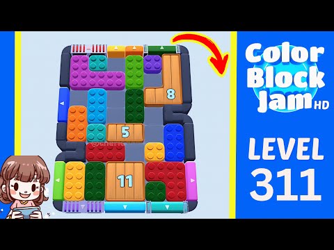 Color Block Jam Level 311 Solution Walkthrough