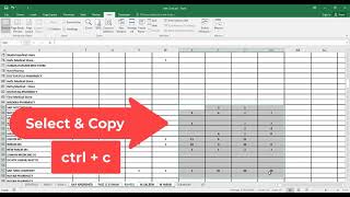 #excel #tips Copy area and paste area are not same size