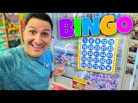 Have You EVER Seen a BINGO Claw Machine?