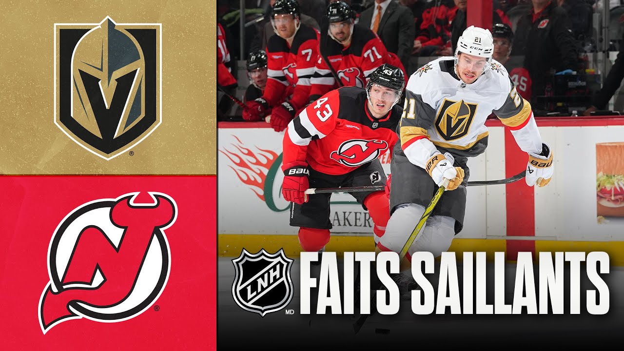 Golden Knights vs Devils 5/12/25 | Faits saillants