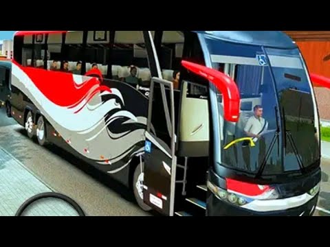 Modern City Tourist Bus Uphill coach Driver 2020 gaming video Android mobile ios mobile gameplay