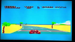 Outrun Sega Master System gameplay, playing on original hardware👍😎🍺.