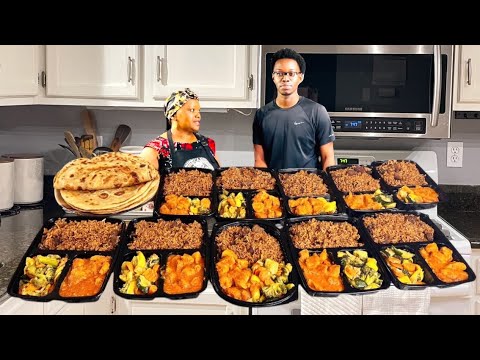 Meal Prep For My College Going Teenage Son/Healthy Meal Prep/ Kenyan Meal Prep.