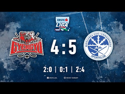 Gólösszefoglaló - EL 104 - Gyergyói Hoki Klub - Sport Club Csíkszereda 4:5 20211126
