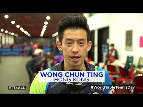 Take out your rackets & Play on 2018 World Table Tennis Day