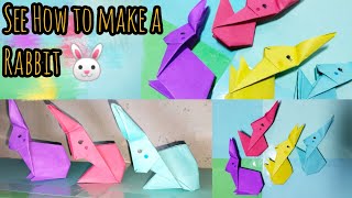 Easy method of making Rabbit 🐇#subscribe #like #begin to work #original #share