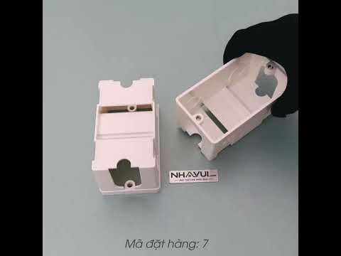 Hộp đế nhựa âm tường MPE A157 MCB