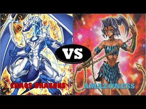 YGOPRO 2 Link Duels - Chaos Dragon vs Amazoness
