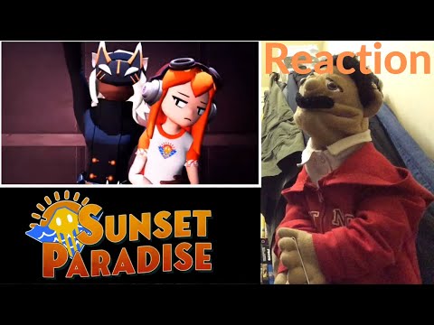 Sunset Paradise Season 1 Episode 4 Cat-Sino Royale Reaction (Puppet Reaction)