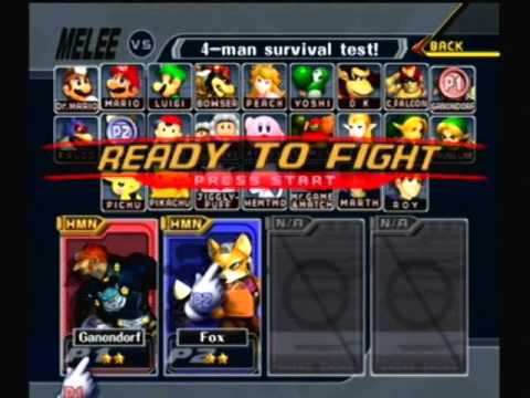 NotKain (Fox) vs. DueL (Ganondorf) SSBMSU