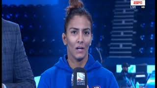 PWL 3 Day 7: Geeta Phogat speaks before the battle between UP Dangal and Delhi Sultans