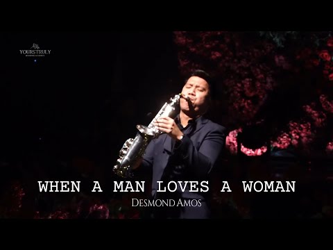 When A Man Loves A Woman - Live at Wedding (Saxophone Cover by Desmond Amos)
