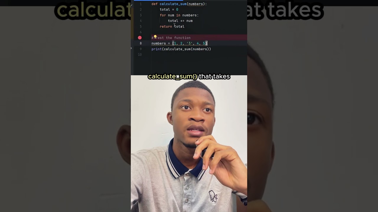 Can You Find The bug (EASY)?? ⬇️⬇️ #computerscience #programming #coding