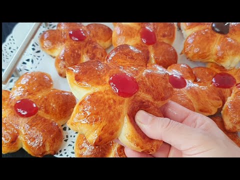 Ultra fluffy mini brioche rolls